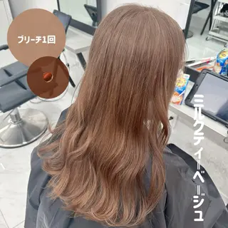 カラー 🍊暖色/ボブ chihiro🌼ོのヘアスタイル