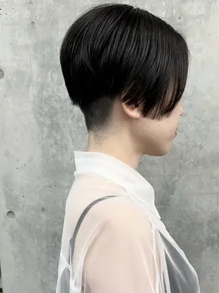 ショート 小顔ボブ/お悩み解決 /ボブパーマ/とういのヘアスタイル