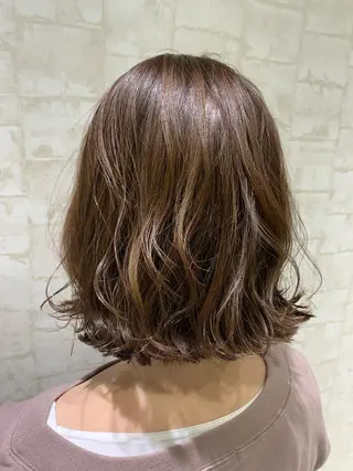 ミディアム パーマ 【代表】ショート カット平川のヘアスタイル