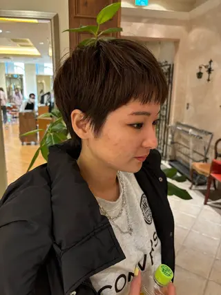 ショート 【カット】 根本翔太のヘアスタイル