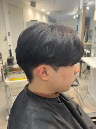 パーマ メンズ 原宿 フェザーパーマ fifth イノウエのヘアスタイル