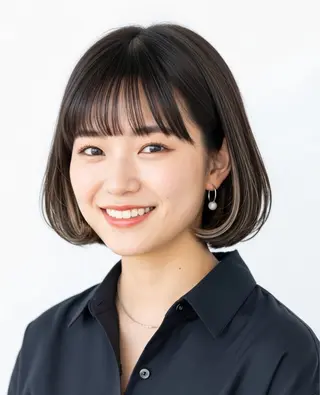 ミディアム カラー Mio ✂︎ラパーチェのヘアスタイル