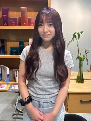 ロング sion nozomi🎀のヘアスタイル