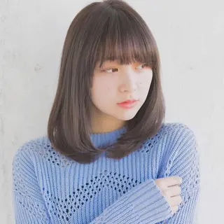 セミロング 正木 隆晟のヘアスタイル