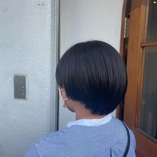 ショート カラー いまじゅく あおいのヘアスタイル