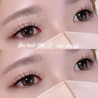 マツエク・マツパ MOOR／ nanamiのマツエク・マツパデザイン