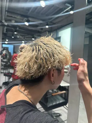 ショート ヘアアレンジ メンズ NEXT NEO所属・メンズヘア静岡 ✂︎Ryuheiのヘアスタイル