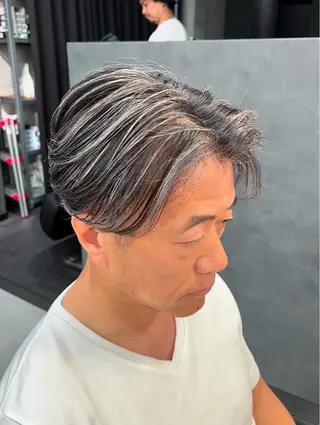 メンズ 西岡 あつみ/ 堀江美容室のヘアスタイル