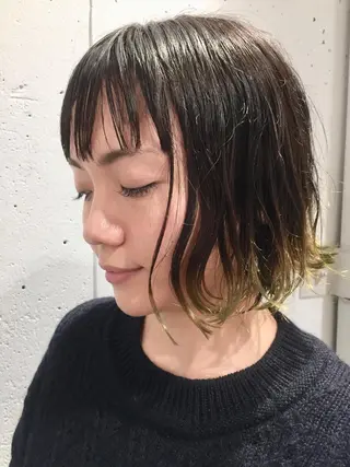 カラー 林下 大輔のヘアスタイル