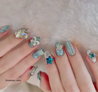 ネイル Spiky とうげ ふうかのネイルデザイン