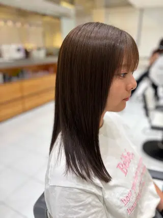 セミロング カラー Brownie所属・池田 悠人のヘアスタイル