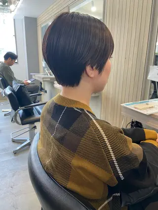 ショート 小顔ショート/ボブ/ 川口京佑のヘアスタイル