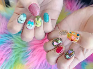 ネイル Nail Atelier IamI所属・アイアムアイ 大村磨衣のネイルデザイン