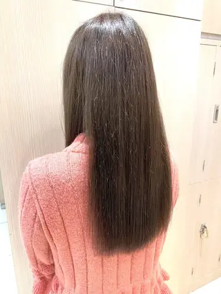 ロング カラー 韓国ヘアメイク🎀/ 縮毛矯正✨山本媛香のヘアスタイル