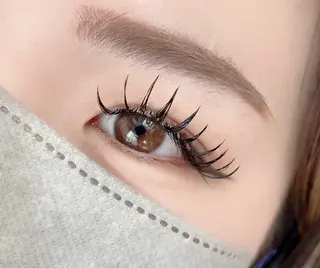 マツエク・マツパ 【那覇/束感まつ毛】 ｷｬﾒﾙのマツエク・マツパデザイン