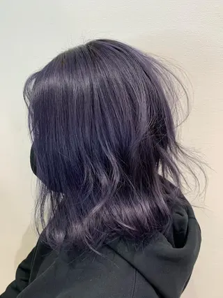 セミロング カラー ナカタケ ユウのヘアスタイル