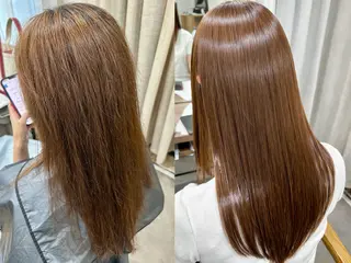 ロング unir(ユニル)所属・髪質改善特化/心斎橋 .新町/藤本恭久のヘアスタイル