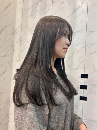 ロング カラー miu /透明感カラーのヘアスタイル