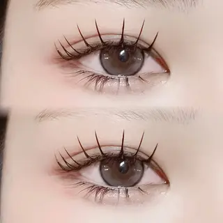 マツエク・マツパ Shiori .のマツエク・マツパデザイン