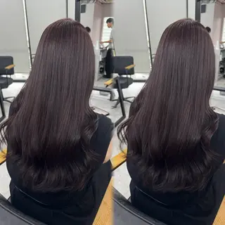 ロング カラー 赤み無し柔らかカラー 【梅田】madokaのヘアスタイル