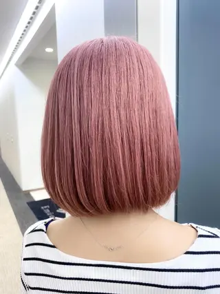 ミディアム カラー salowin梅田茶屋町suite所属・ハイトーンヘア/ 島崎　タクミのヘアスタイル