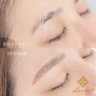 アイブロウ アリュージョン 天王寺店のマツエク・マツパデザイン