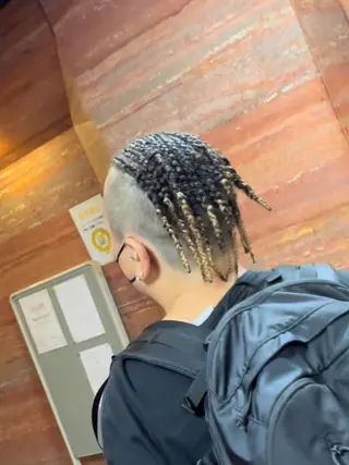 ショート カラー パーマ ヘアアレンジ メンズ ☆1109☆所属・メンズ大歓迎‼︎ ✨seigo✨のヘアスタイル