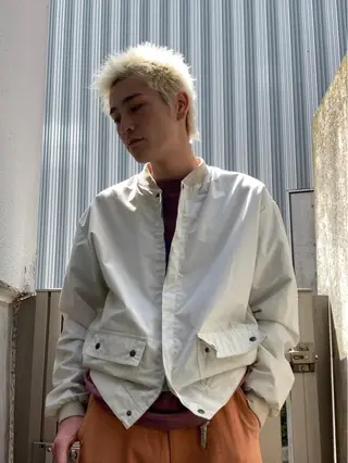 ショート カラー メンズ メンズスタイリスト リュウジのヘアスタイル