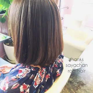 ミディアム カラー ヘアアレンジ 表参道Lise おおいしおりのヘアスタイル