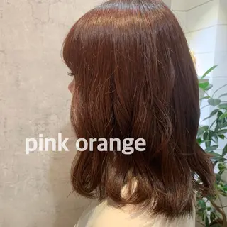セミロング カラー いいの ひかりのヘアスタイル