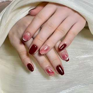 ネイル By moonネイル 🌷ワンホン/韓国風のネイルデザイン