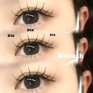 マツエク・マツパ Mell Yuuna ♡パリエク /束感のマツエク・マツパデザイン