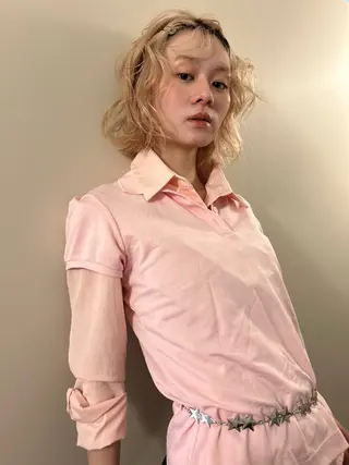 ミディアム 上田 恋菜のヘアスタイル