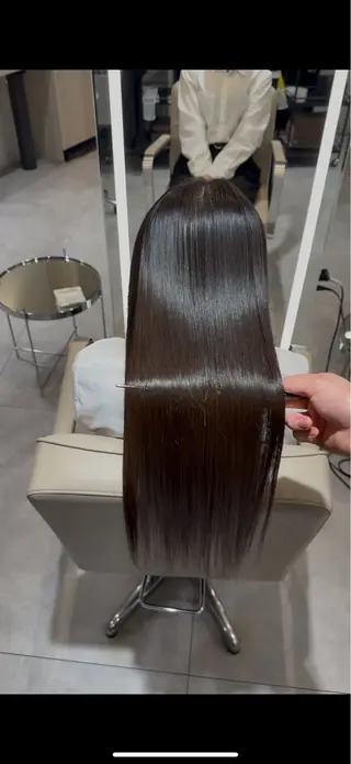 ロング パーマ 加藤 諒士のヘアスタイル