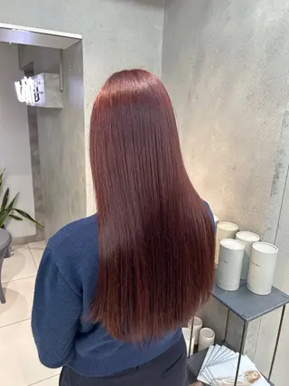 ロング レイヤー×ツヤカラー 渋谷/kougaのヘアスタイル