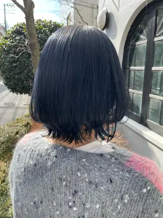 ミディアム カラー SALOWIN下北沢所属・hazuki 🌝のヘアスタイル