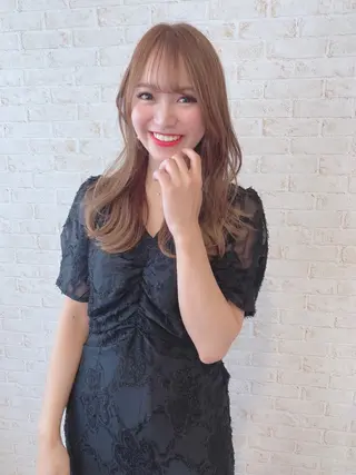 ロング カラー 個室サロンLOUIMADNA栄店所属・髪質改善美容師 個室サロン白金厚哉のヘアスタイル