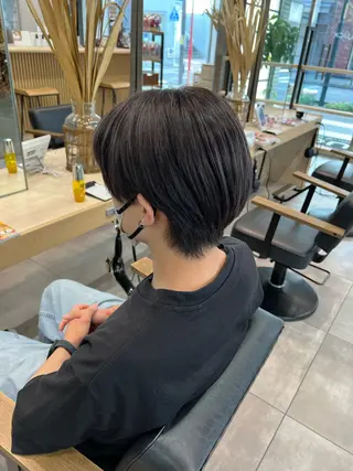 ショート カラー メンズ 🌞レイヤー×カラー 前川那津美🌞のヘアスタイル