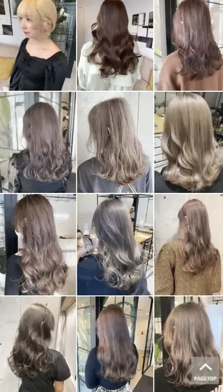 ロング 玉元 真由美のヘアスタイル