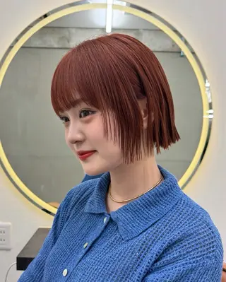 ミディアム 艶髪／レイヤー／ 透明感🎀／MARIのヘアスタイル