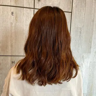 ロング パーマ フルールドソレイユ所属・♡ナナコ♡ レイヤー/艶髪のヘアスタイル