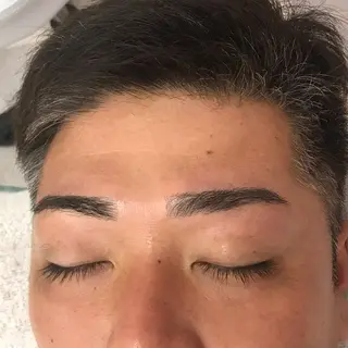 メンズ アイブロウ uland yuzukiのマツエク・マツパデザイン