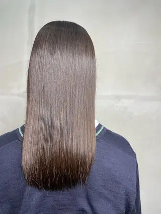 パーマ 益 佑夏のヘアスタイル