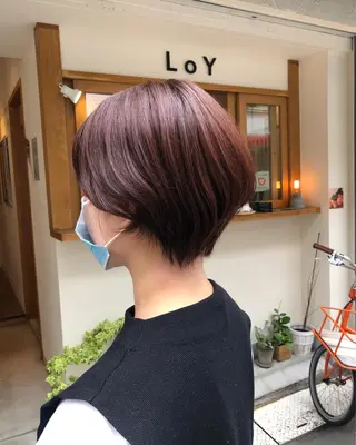 ショート カラー luve heart's And Be minamisemba所属・脇坂 佳世の眉毛・アイブロウイメージ