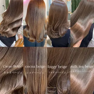 ロング カラー 新宿/韓国レイヤー/ 顔周りカット松本美晴のヘアスタイル