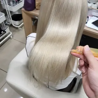 ロング カラー ハイトーン/エクステ /🎀YUINA🎀のヘアスタイル