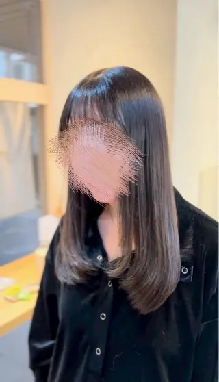 ロング カラー みな🫧艶カラー/ 髪質改善/前髪カットのヘアスタイル