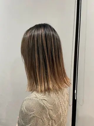 ミディアム カラー ヘアアレンジ 🌿透明感/レイヤー 🌿TATSUKIのヘアスタイル