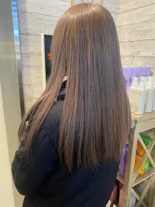 ロング カラー hair salon dot.tokyo color所属・MANAMI 🥀ウルフカットのヘアスタイル
