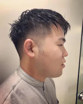 ヘアアレンジ メンズ ainico+所属・メンズ特化✂️栗原 侑也のヘアスタイル